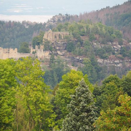 Fewo Karasek In Oybin Mit Panormablick, Kammlage Hain  Экстерьер фото