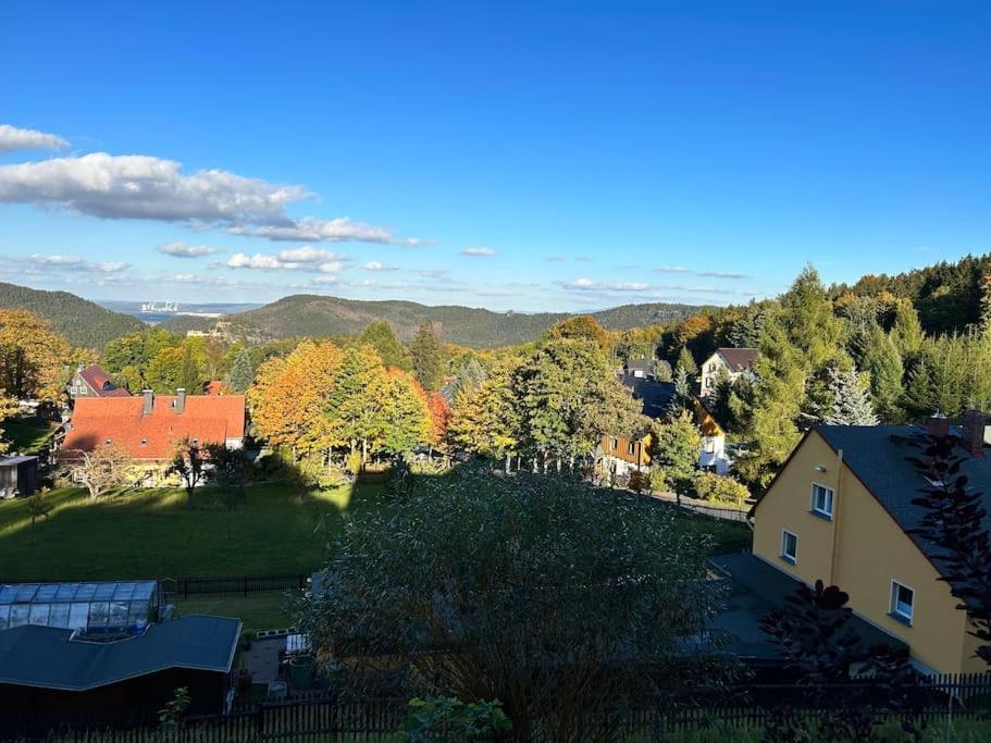 Fewo Karasek In Oybin Mit Panormablick, Kammlage Hain  Экстерьер фото