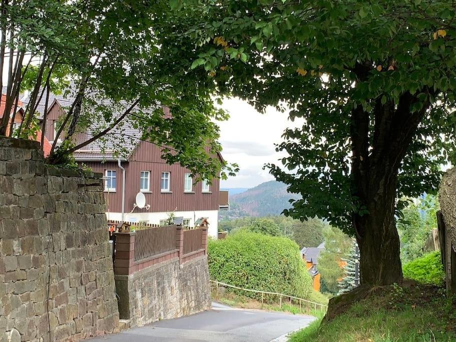 Fewo Karasek In Oybin Mit Panormablick, Kammlage Hain  Экстерьер фото
